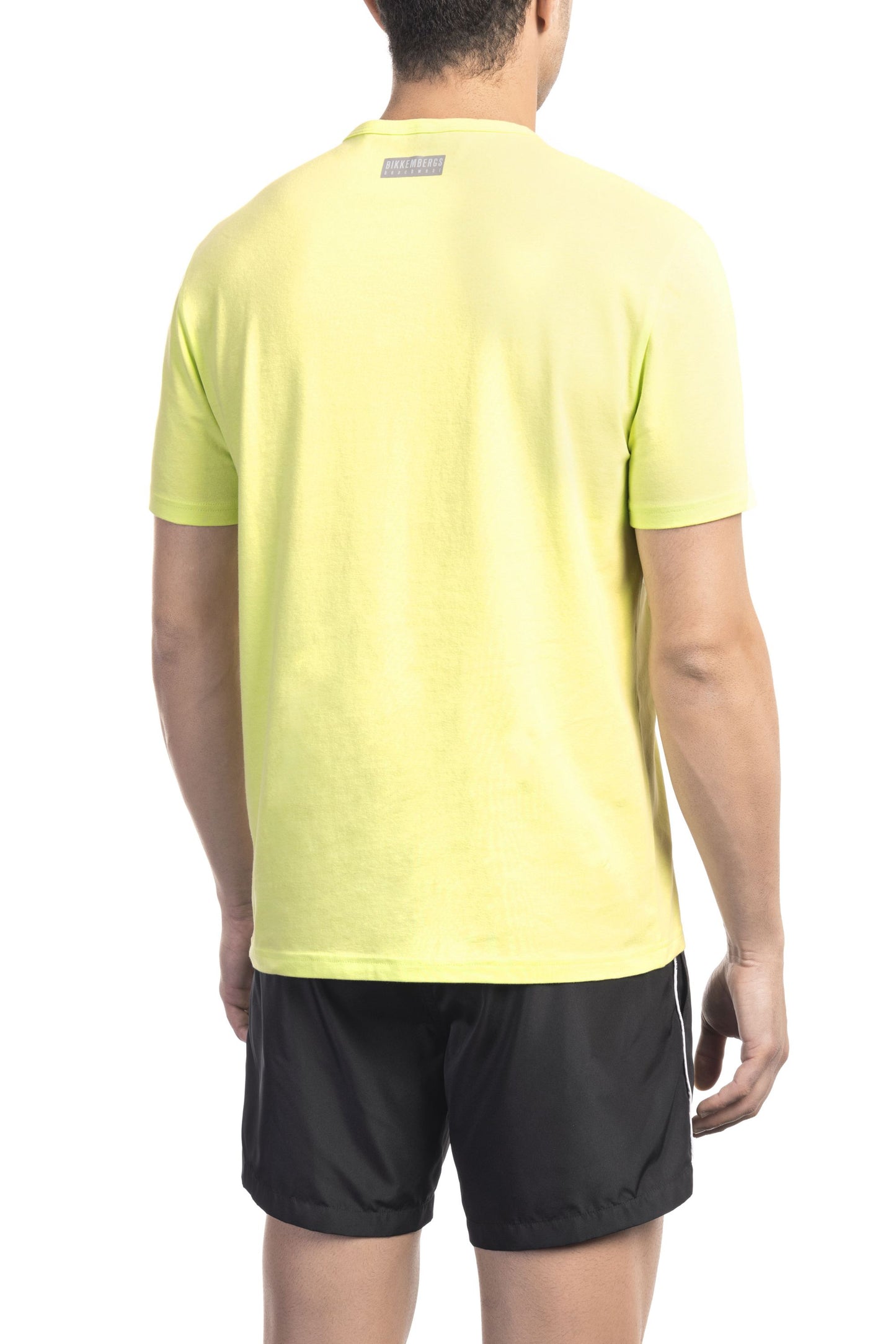 Bikkembergs Beachwear t-shirts yellow