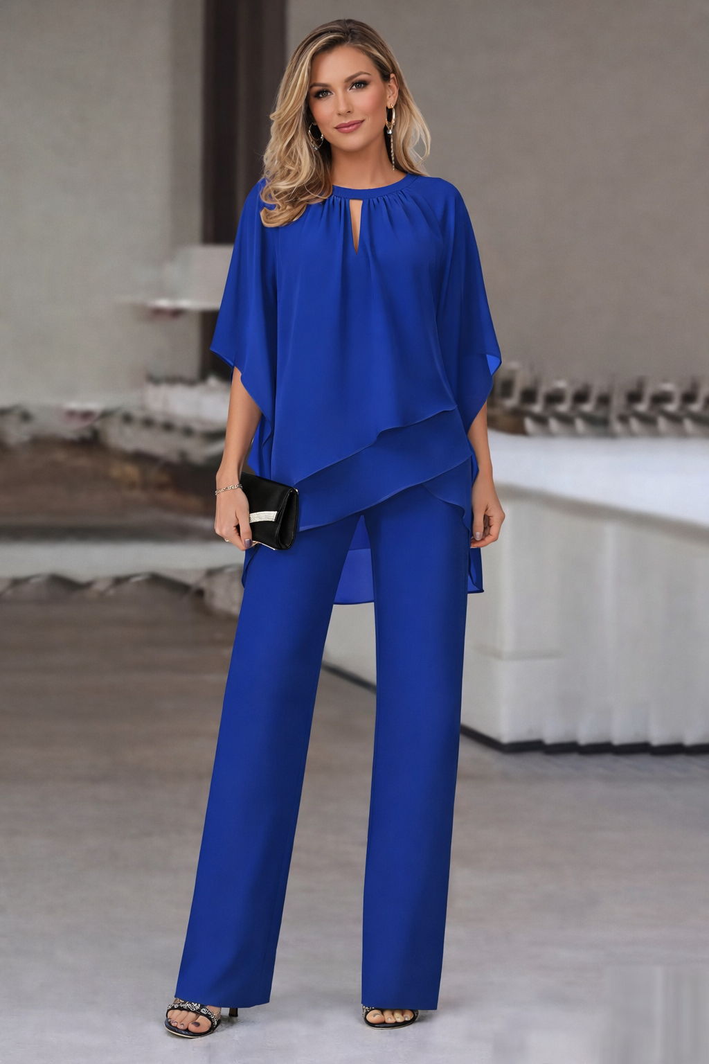 Completo Chiffon Elegante