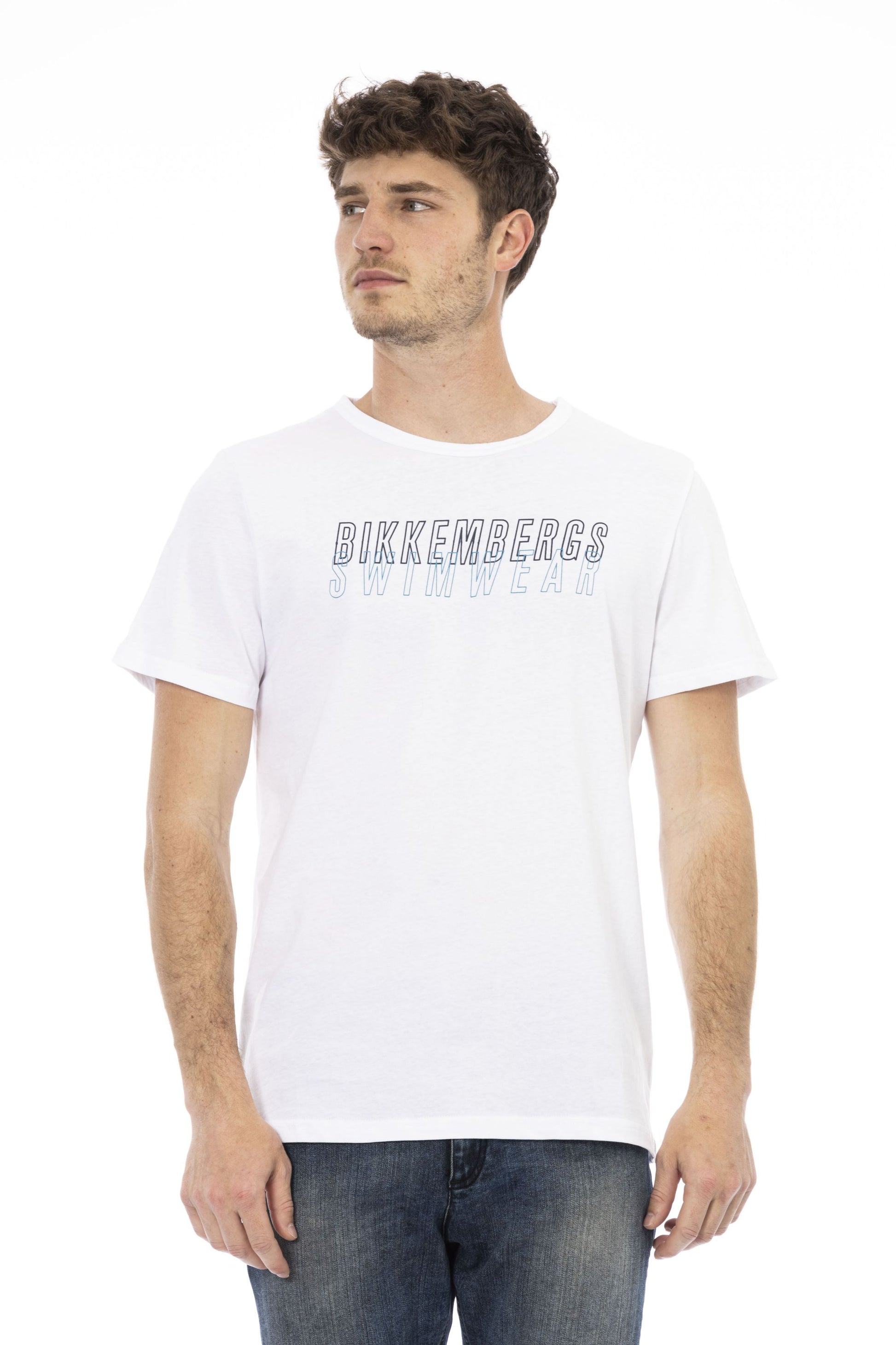 Bikkembergs Beachwear T-Shirt Bianco