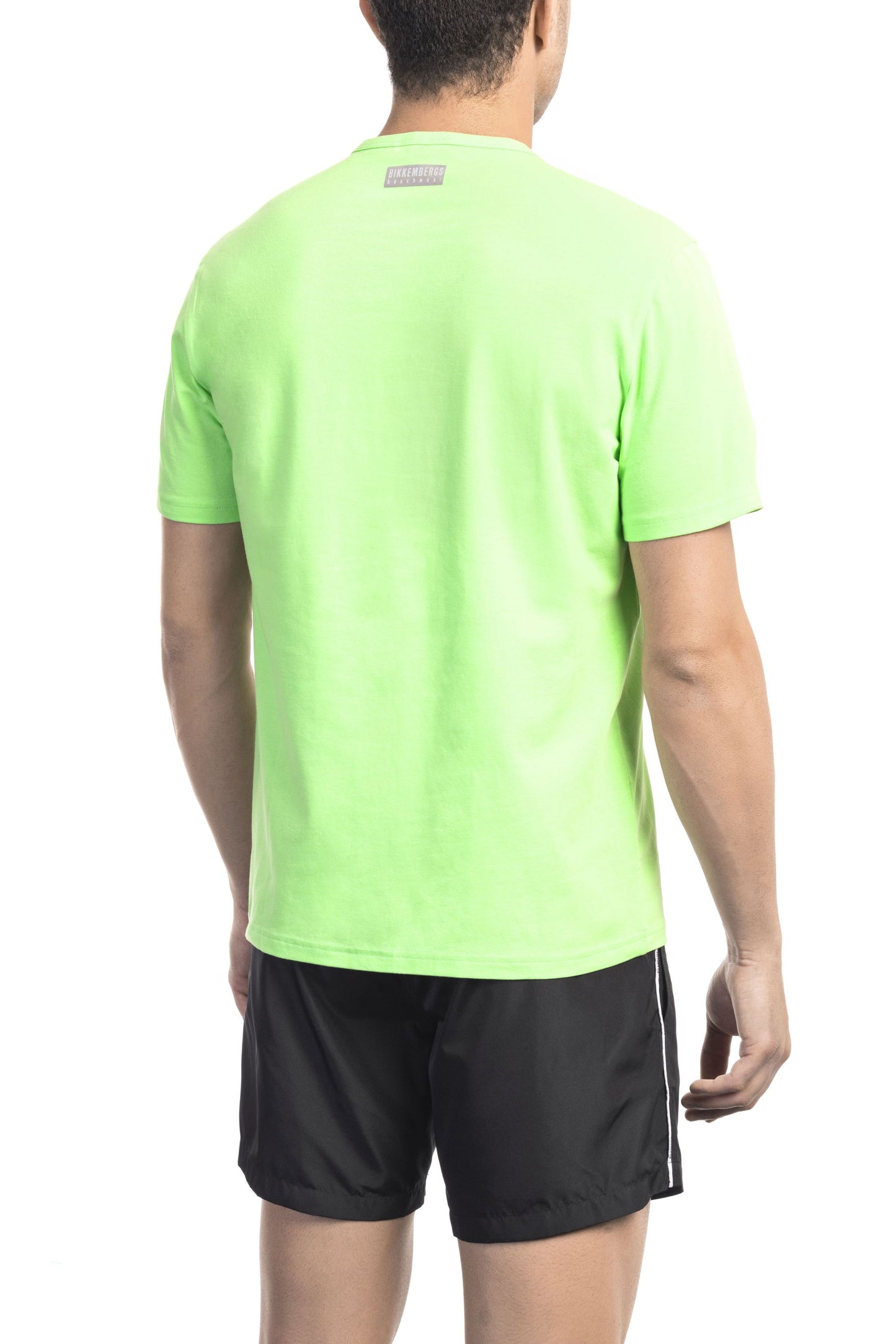 Bikkembergs Beachwear t-shirts green