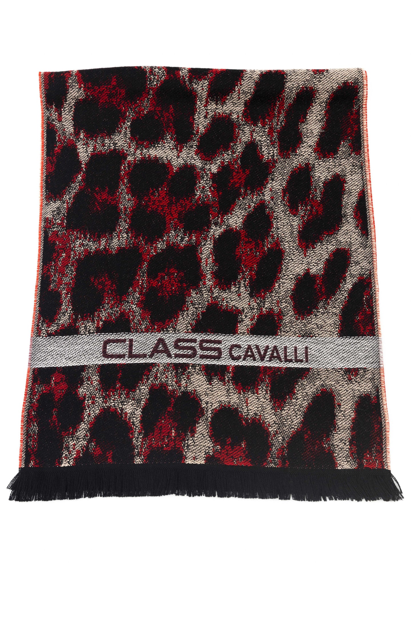 Cavalli Class scarves burgundy