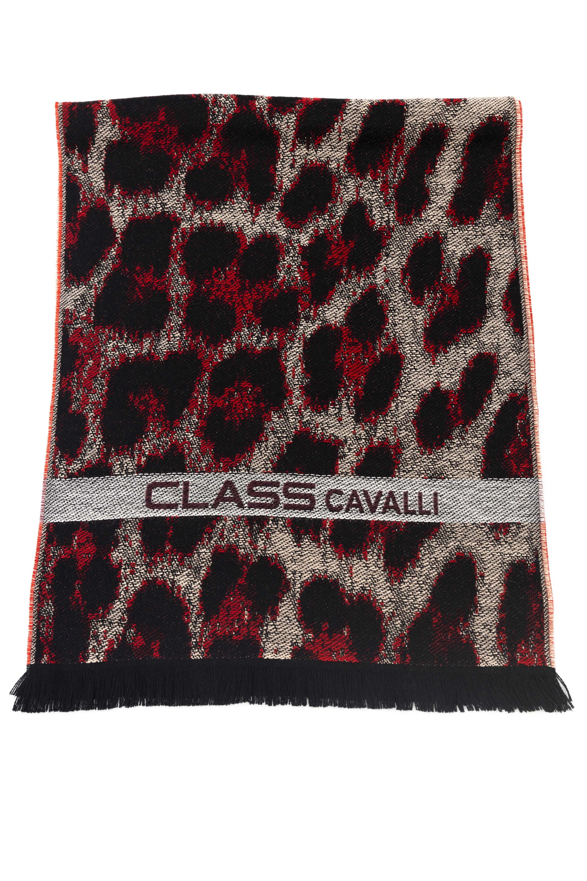 Cavalli Class scarves burgundy