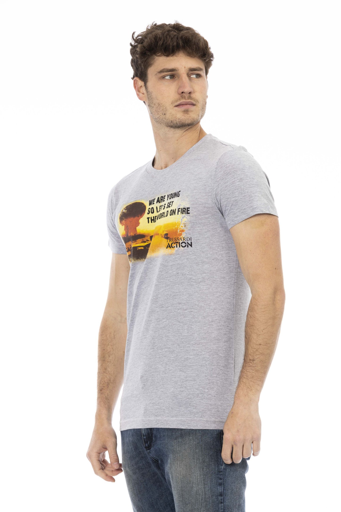 Trussardi Action T-Shirt Grigio