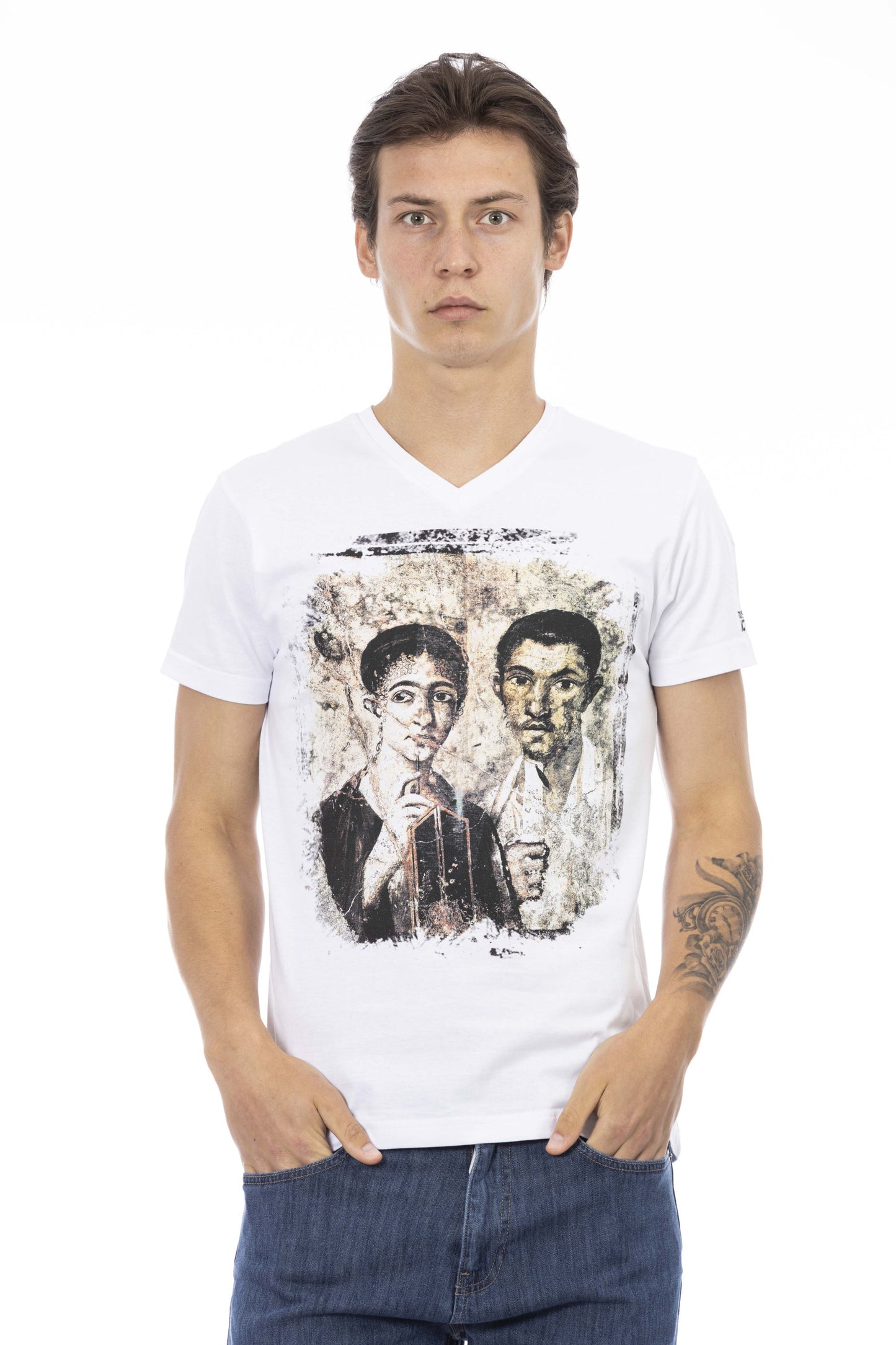 Trussardi Action T-Shirt Bianco