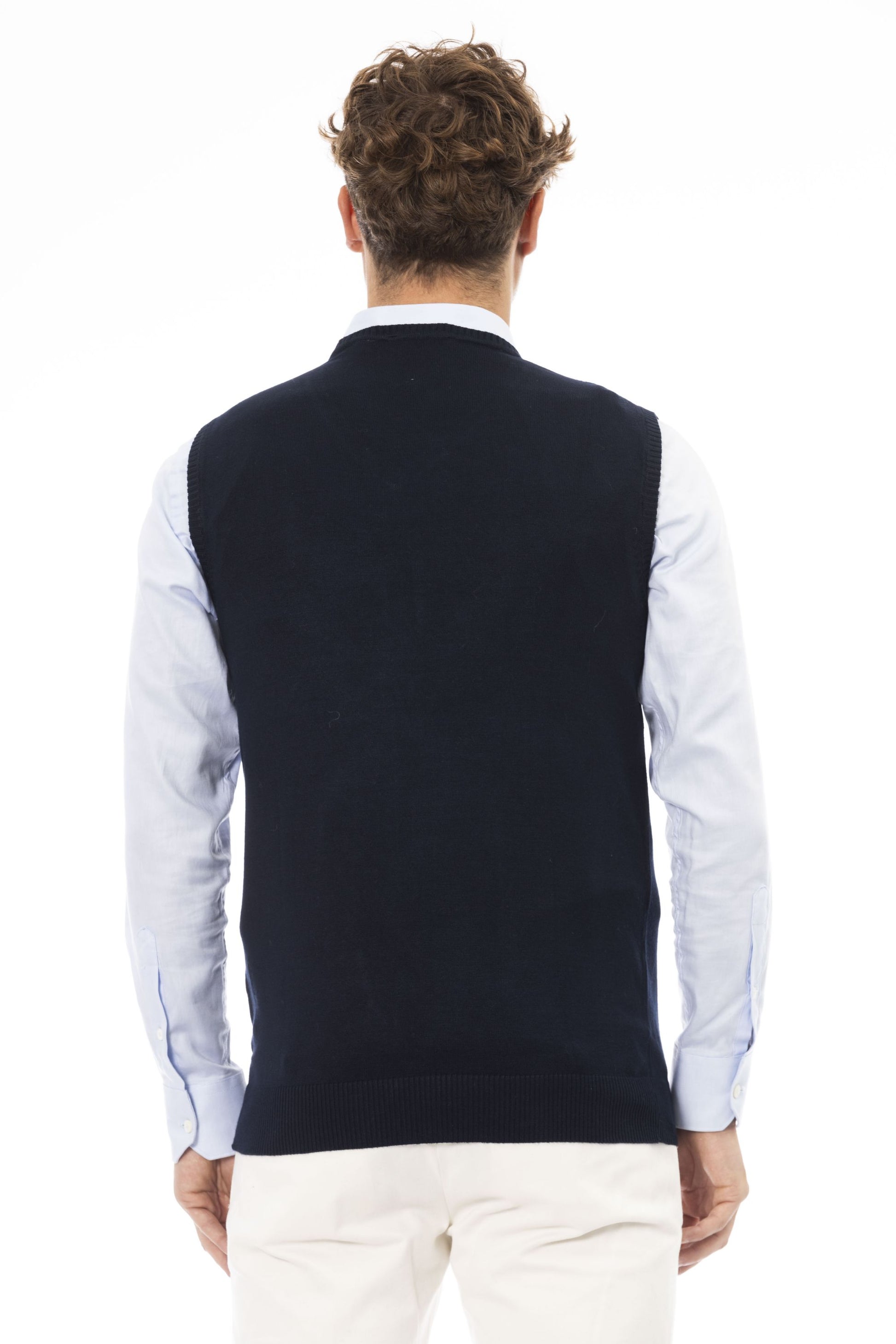Alpha Studio Gilet Blu