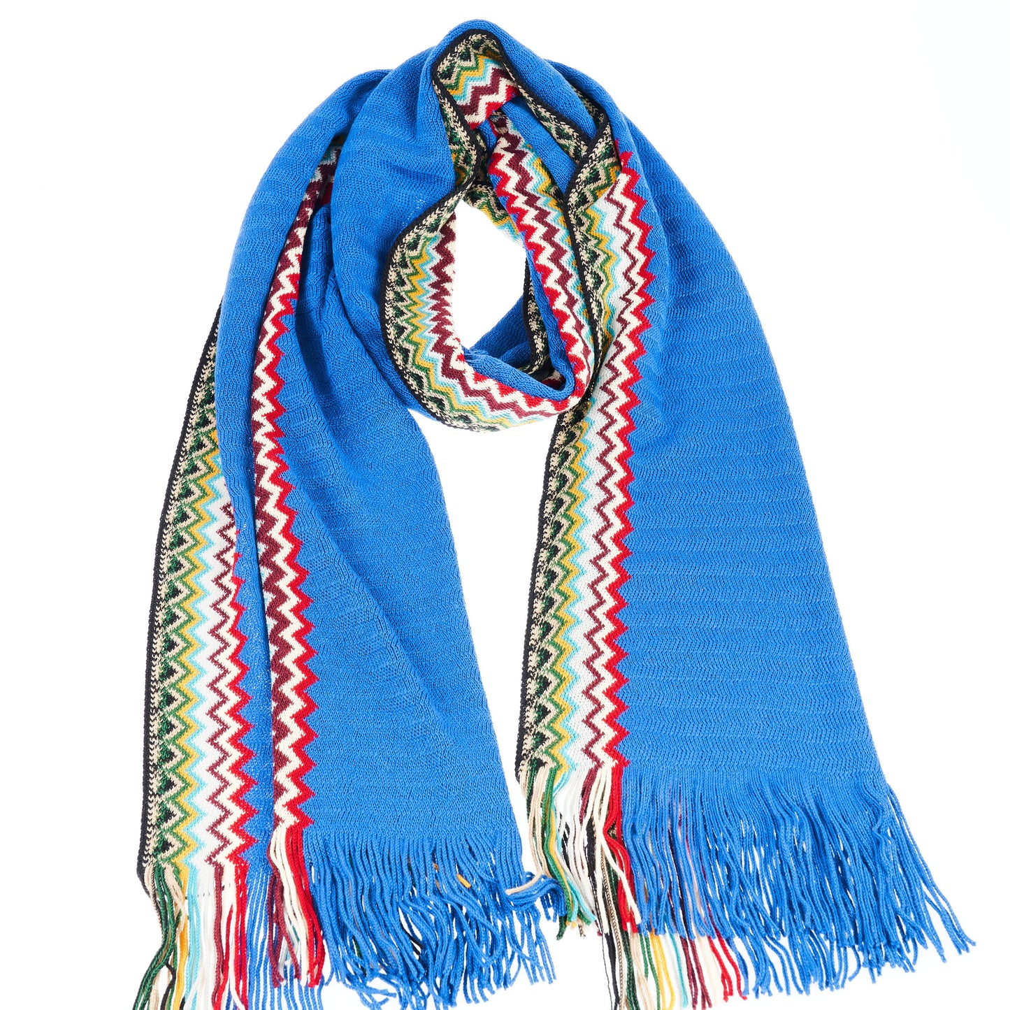 Missoni scarves blue