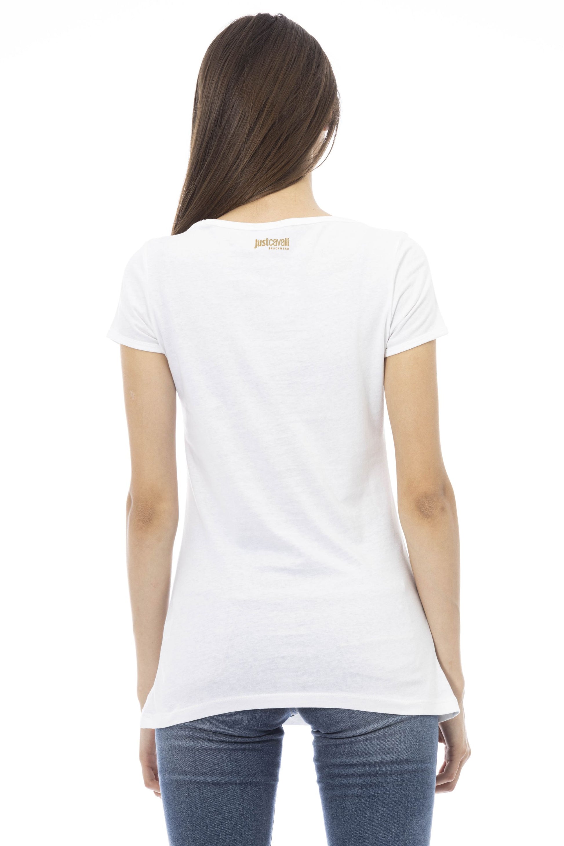 Just Cavalli Beachwear T-Shirt Bianco