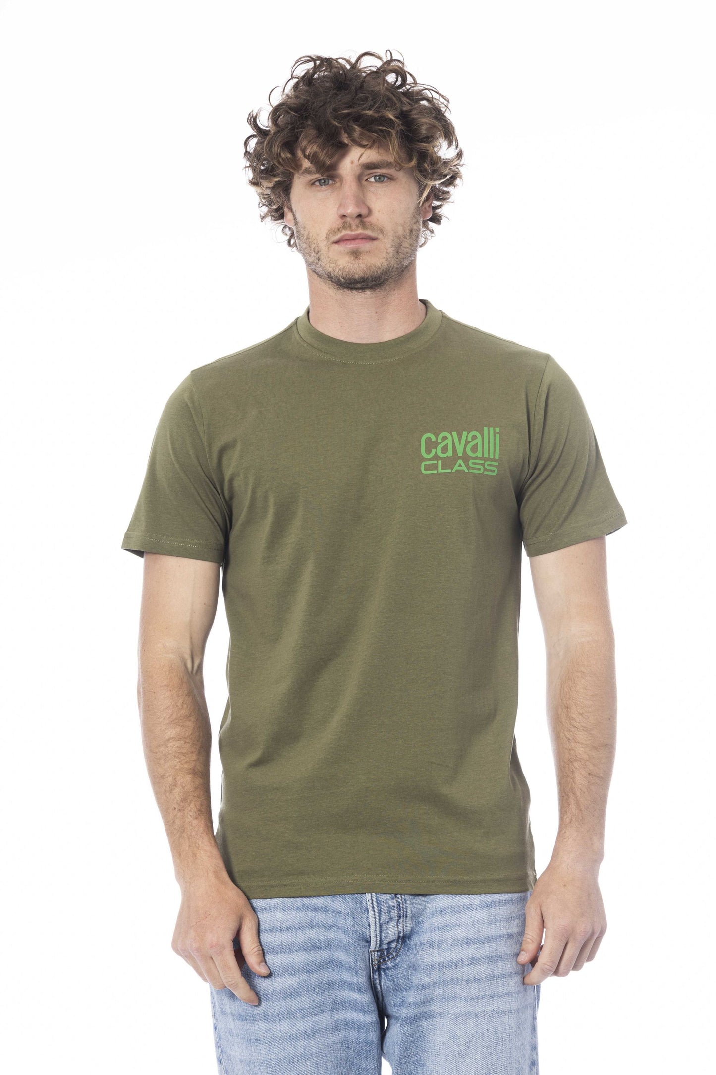 Cavalli Class T-Shirt Verde