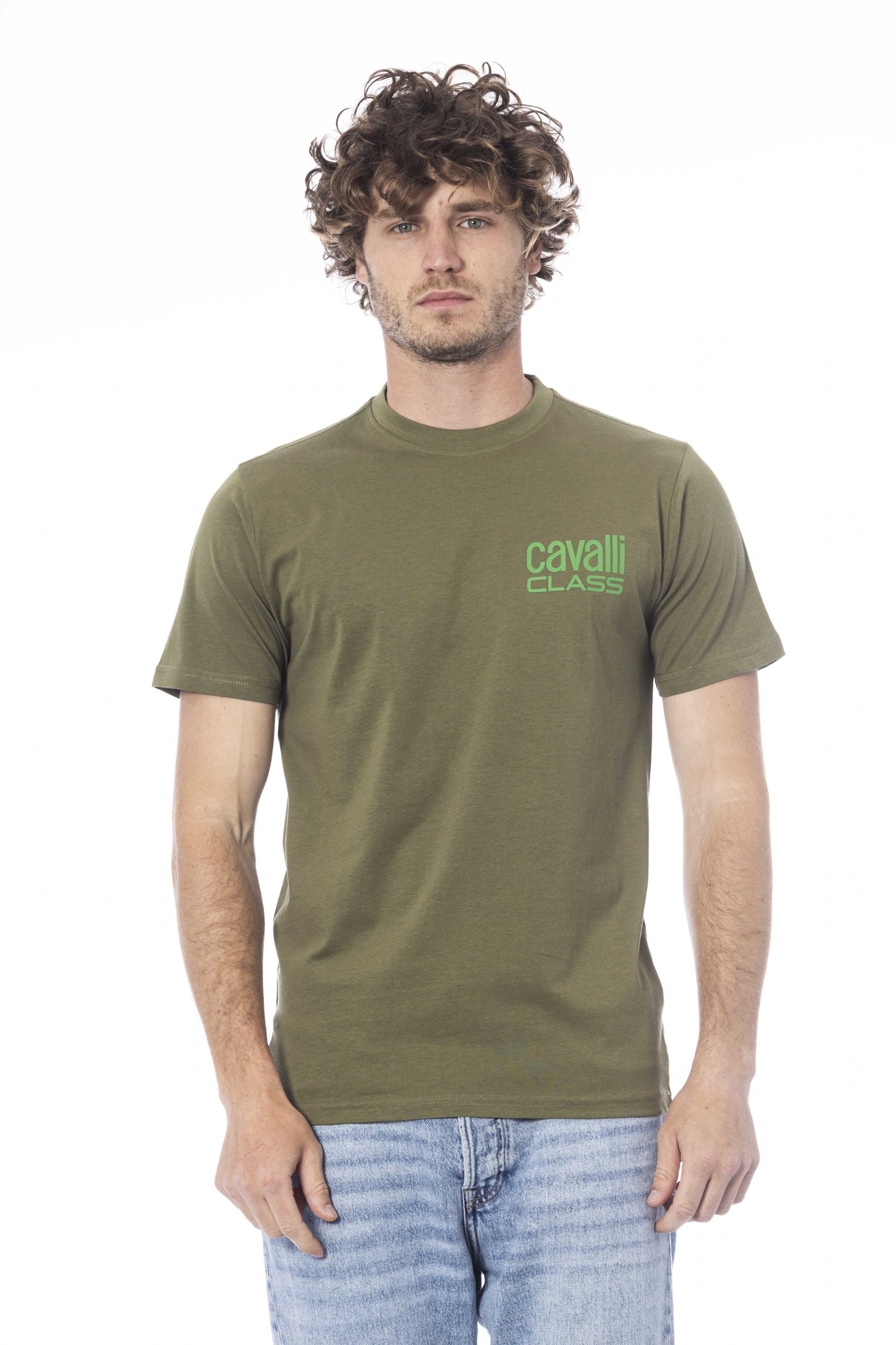 Cavalli Class T-Shirt Verde