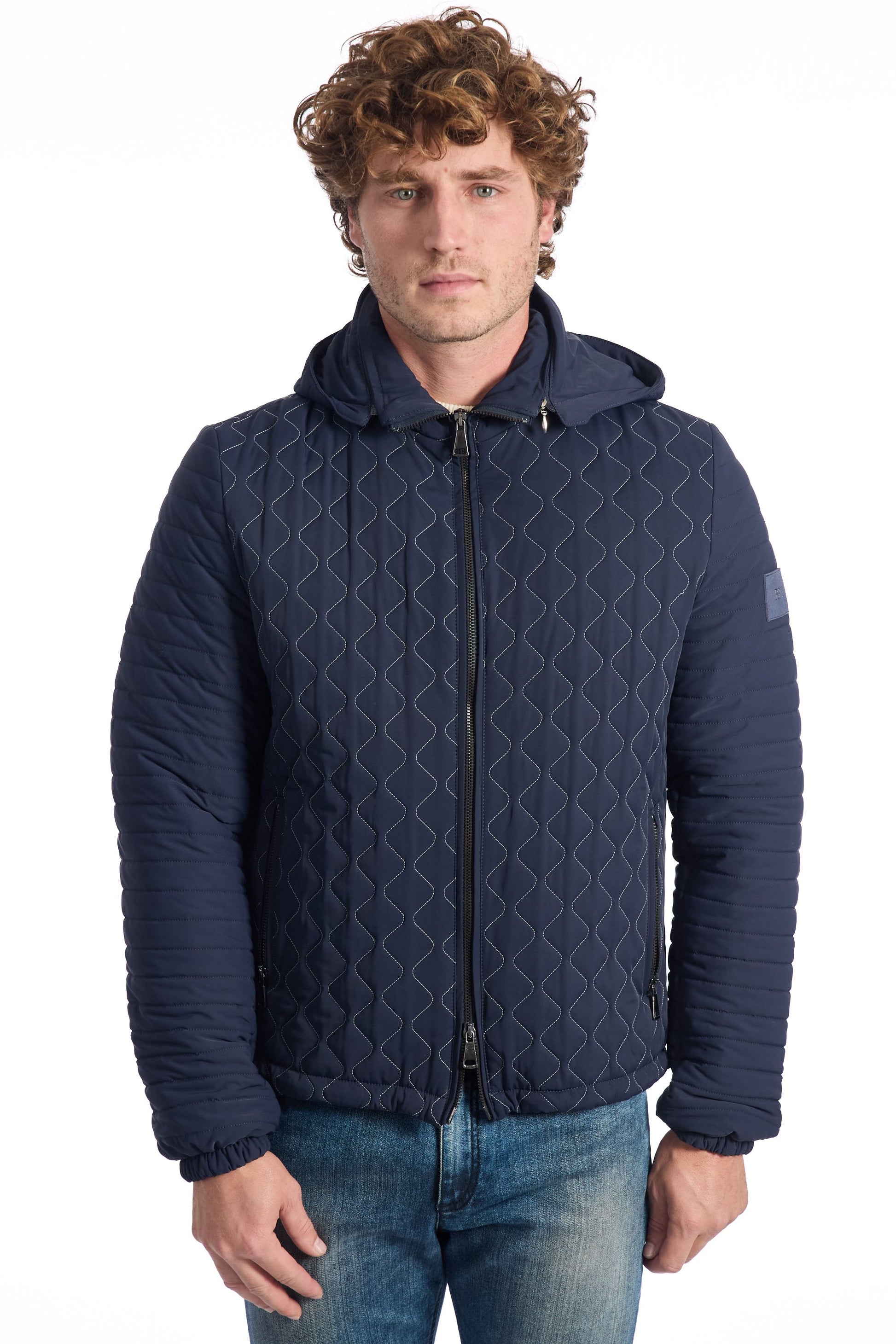 Roberto Pepe Luxury Giubbotti Blu