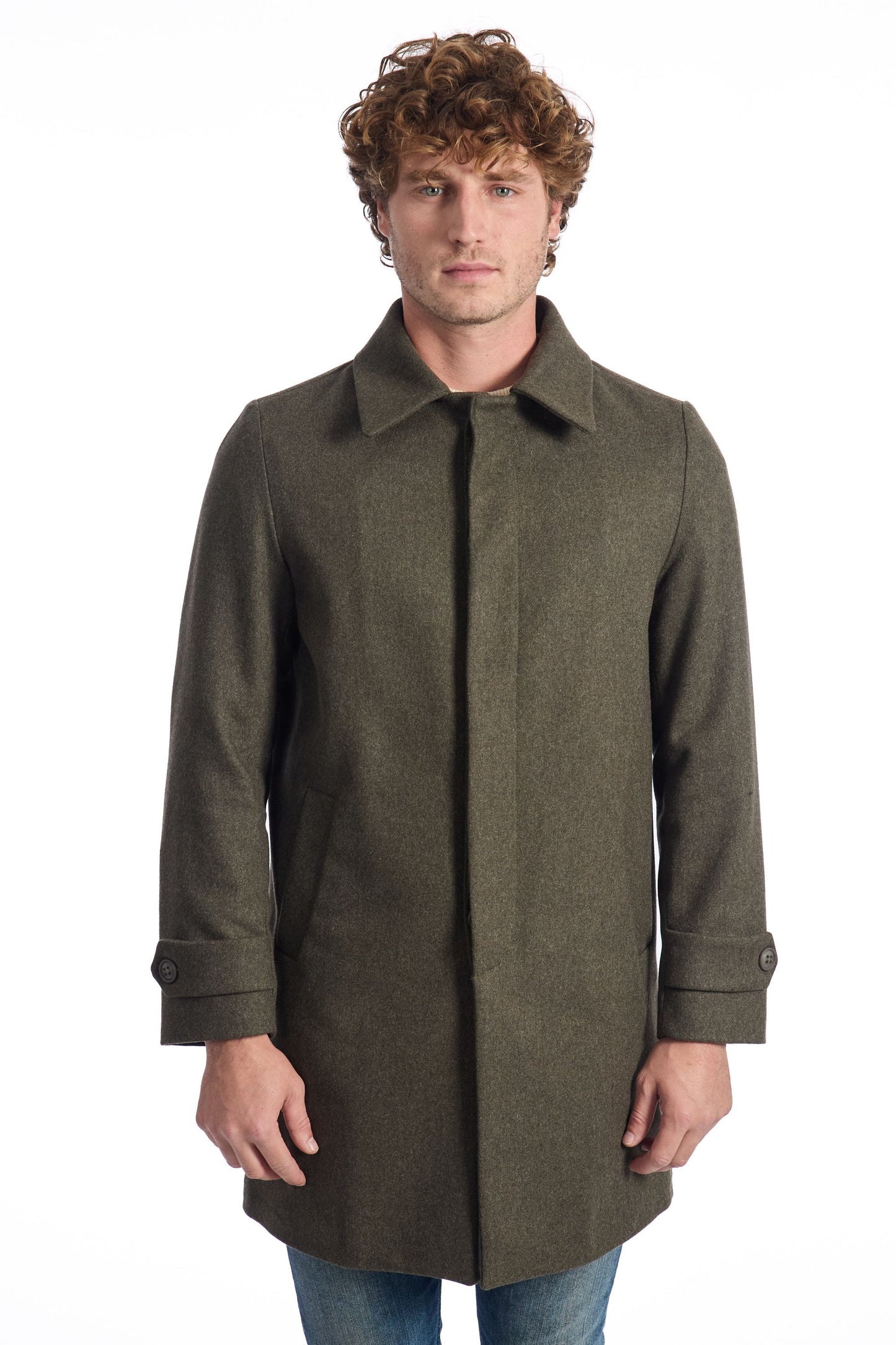 Roberto Pepe Luxury Cappotti Verde