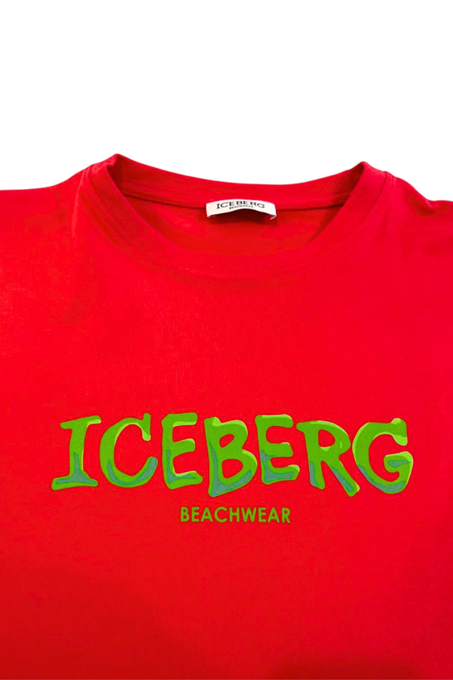 Iceberg Beachwear T-Shirt Rosso