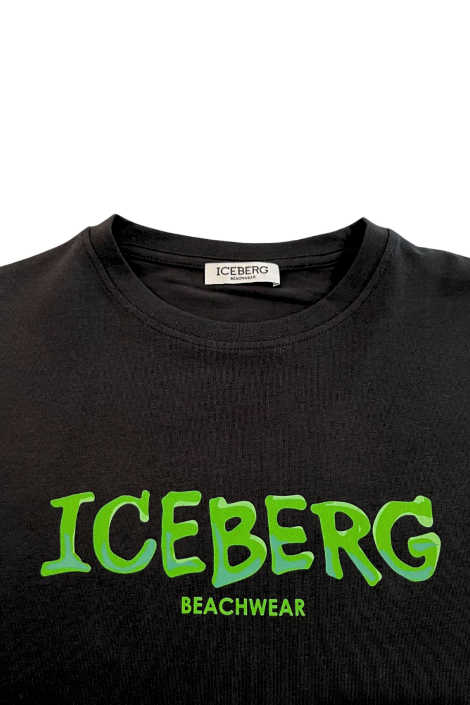 Iceberg Beachwear T-Shirt Nero