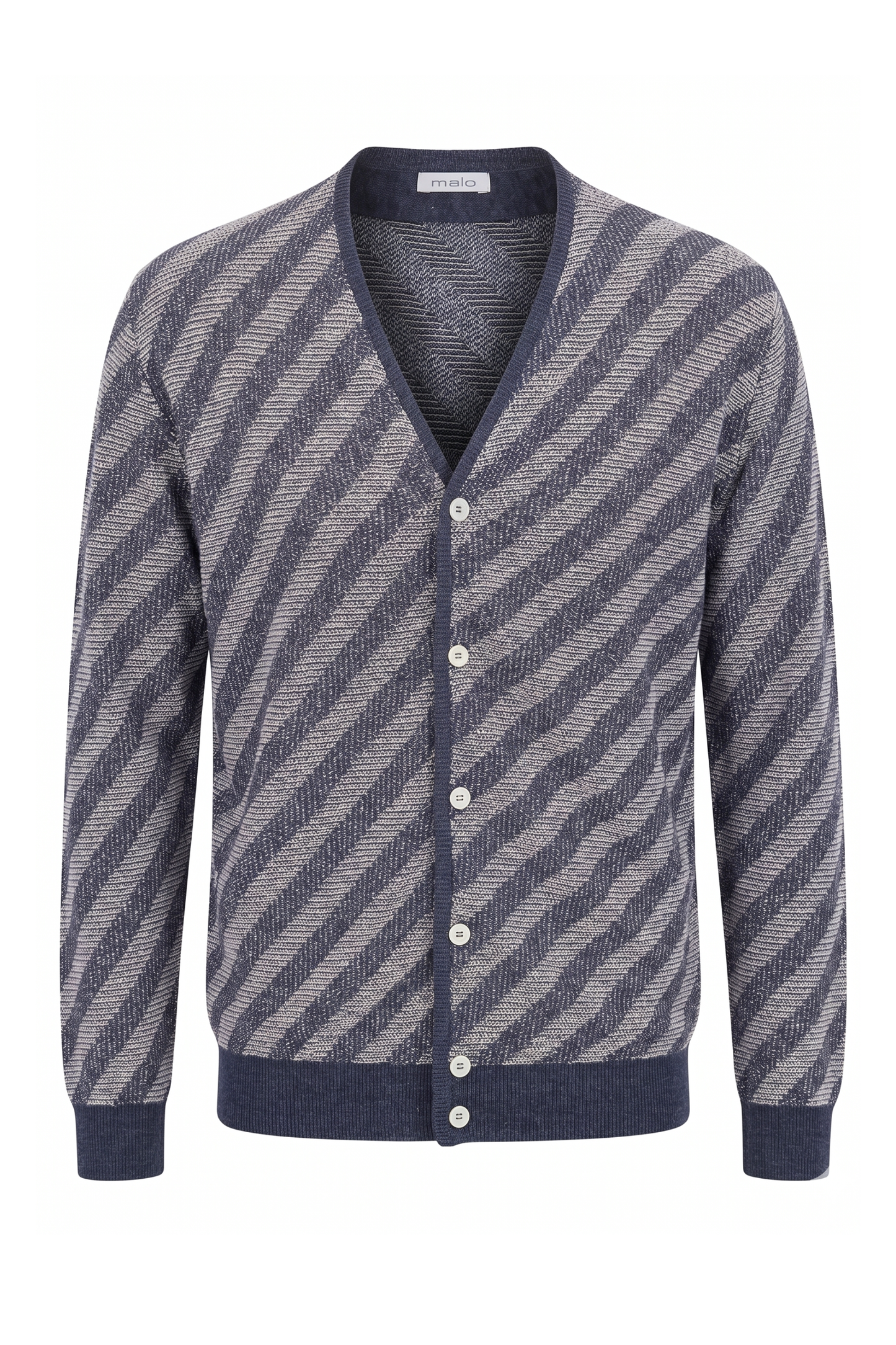 Malo Cardigan Blu