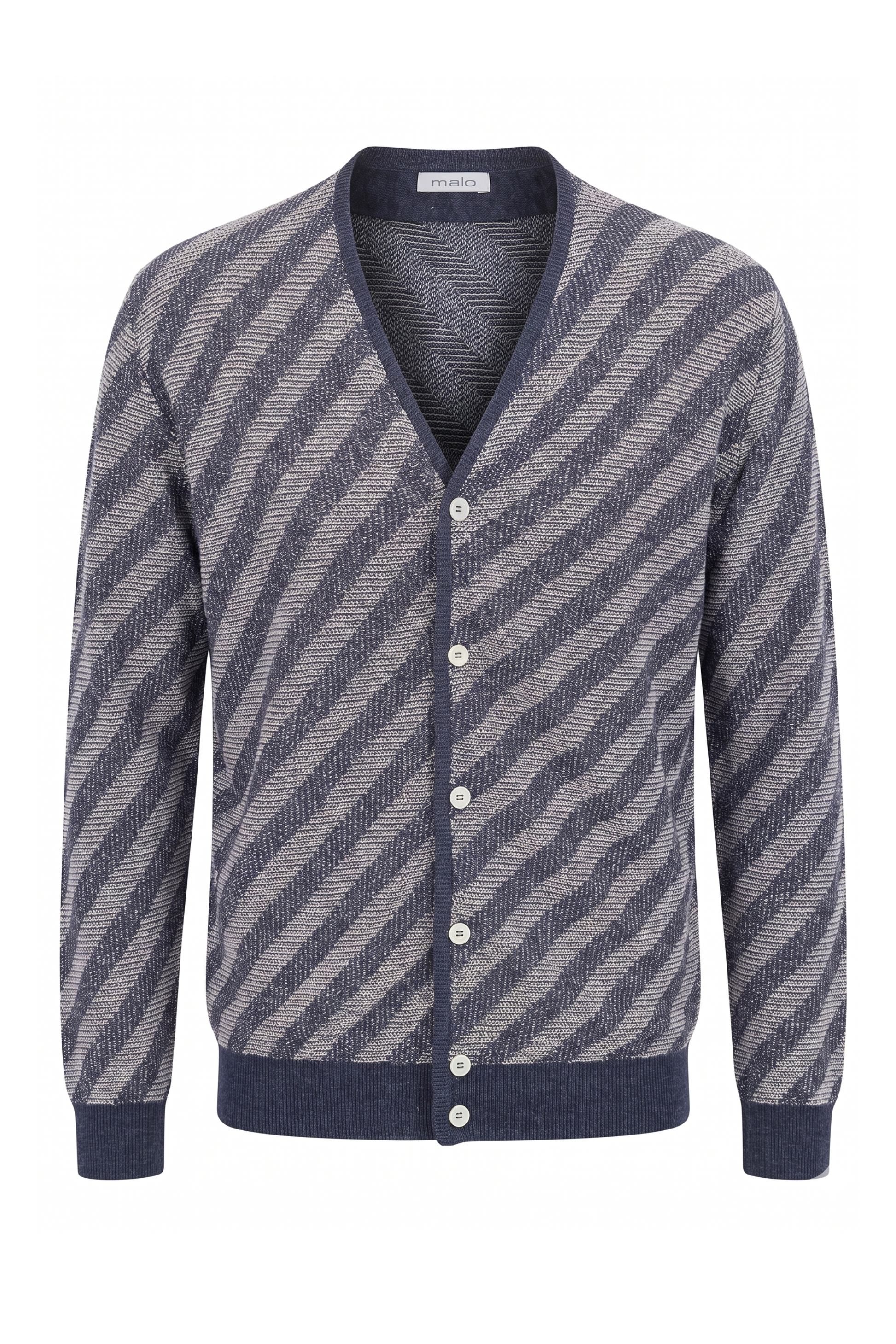 Malo Cardigan Blu