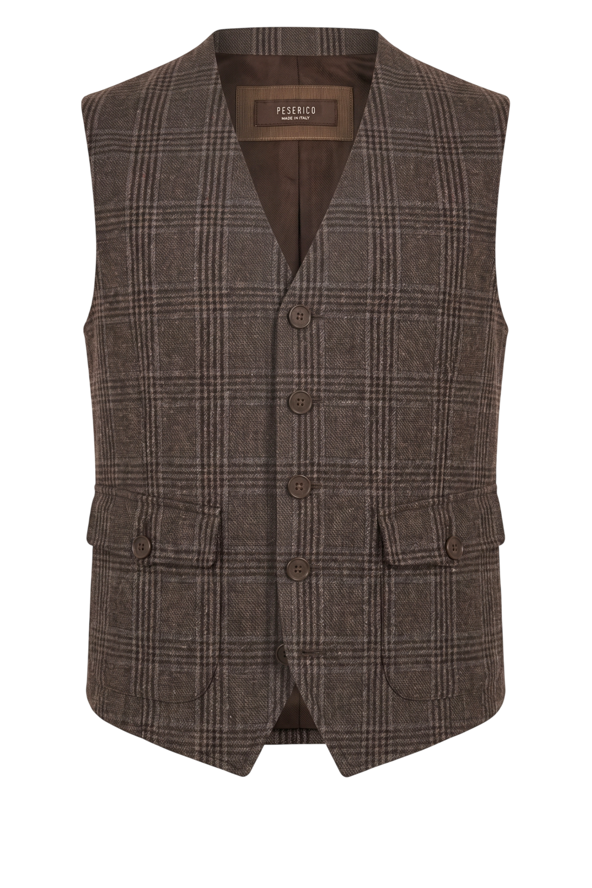 Peserico gilet Marrone