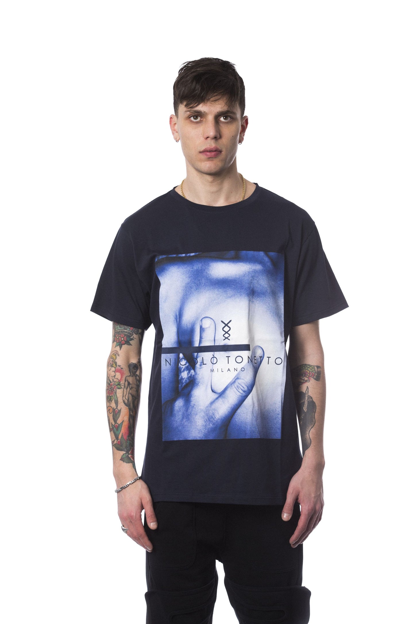 Nicolo Tonetto T-Shirt Blu