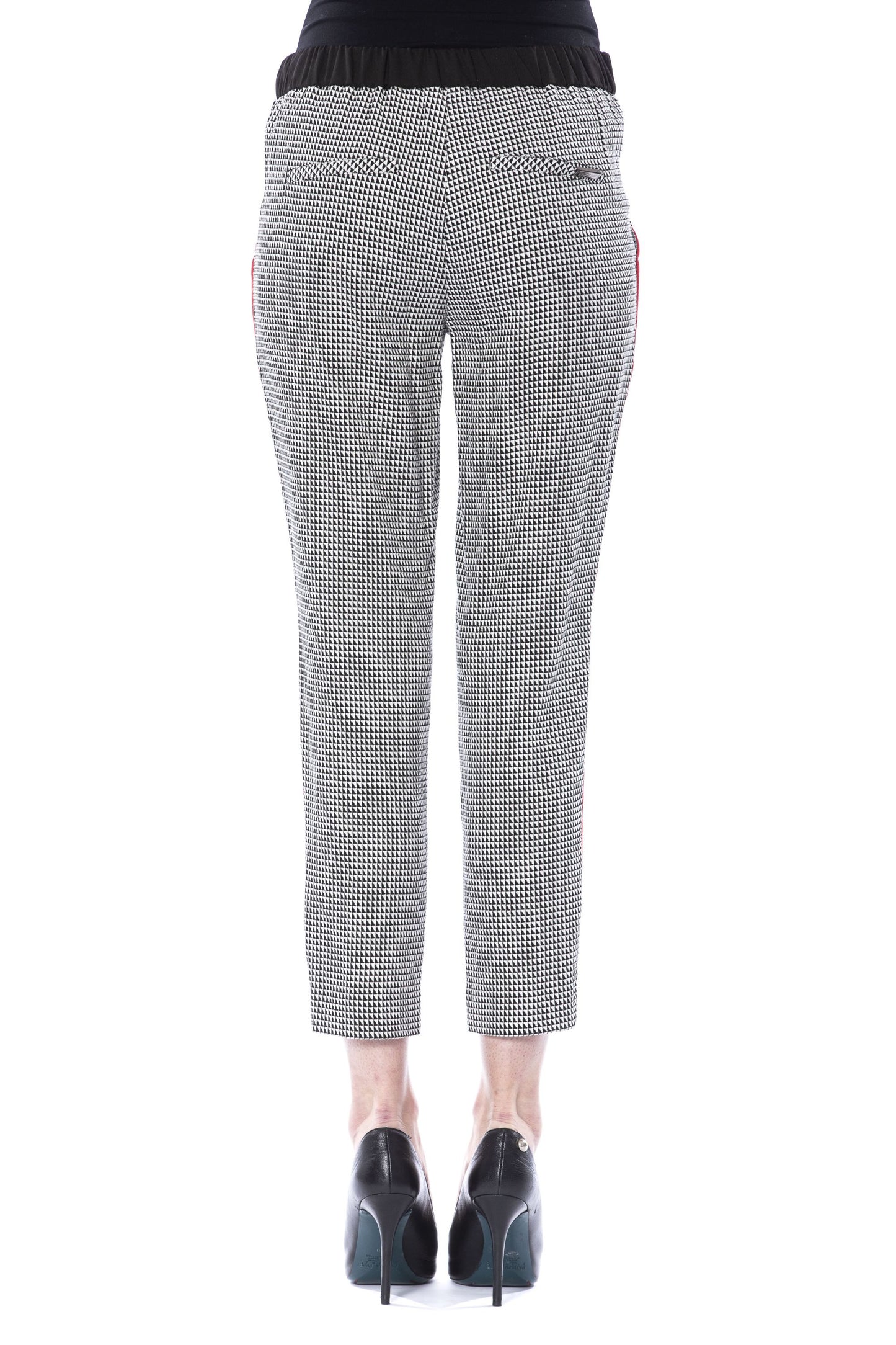 Byblos Pantaloni Bianco/Nero