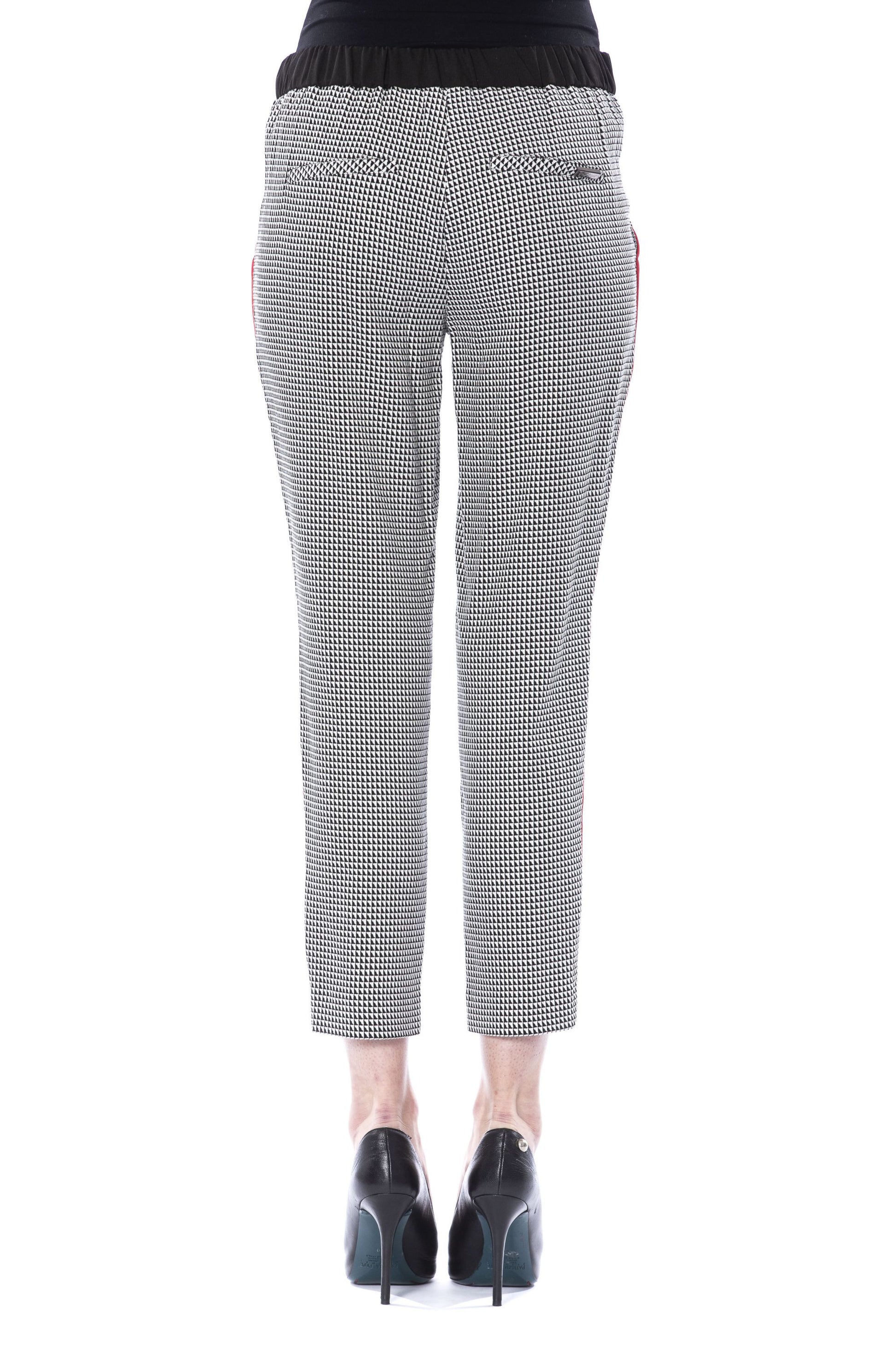 Byblos Pantaloni Bianco/Nero