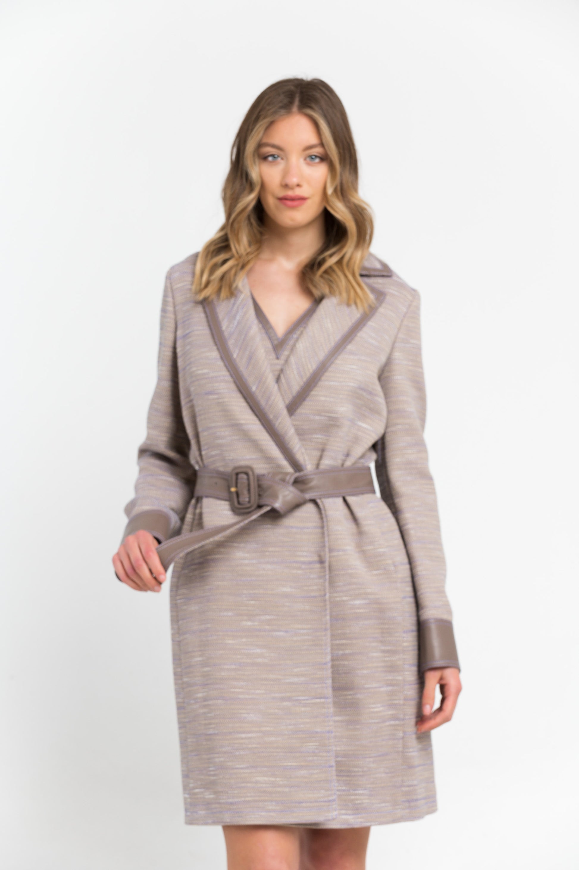 Trussardi Cappotti Beige