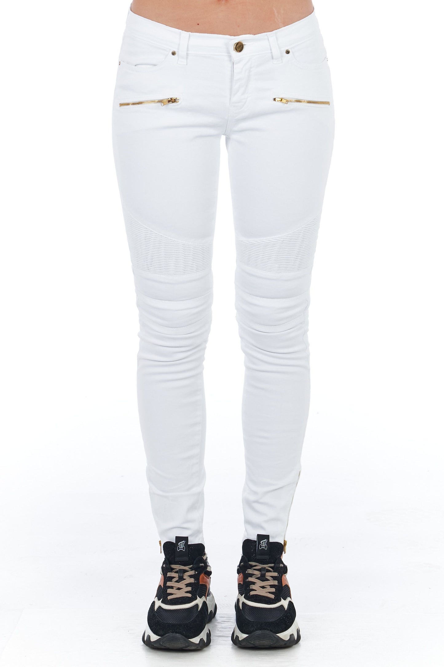 Frankie Morello Pantaloni Bianco
