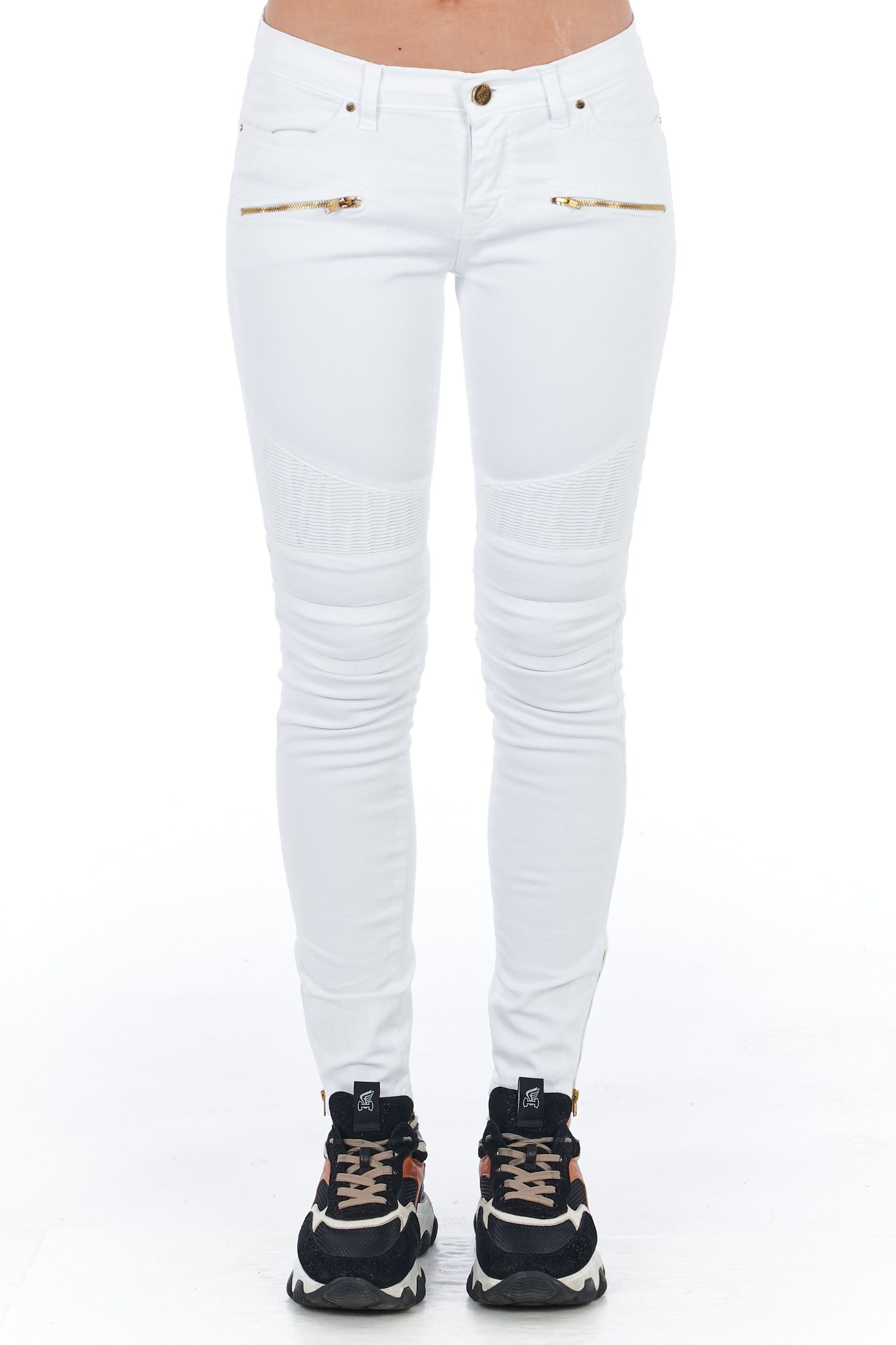 Frankie Morello Pantaloni Bianco