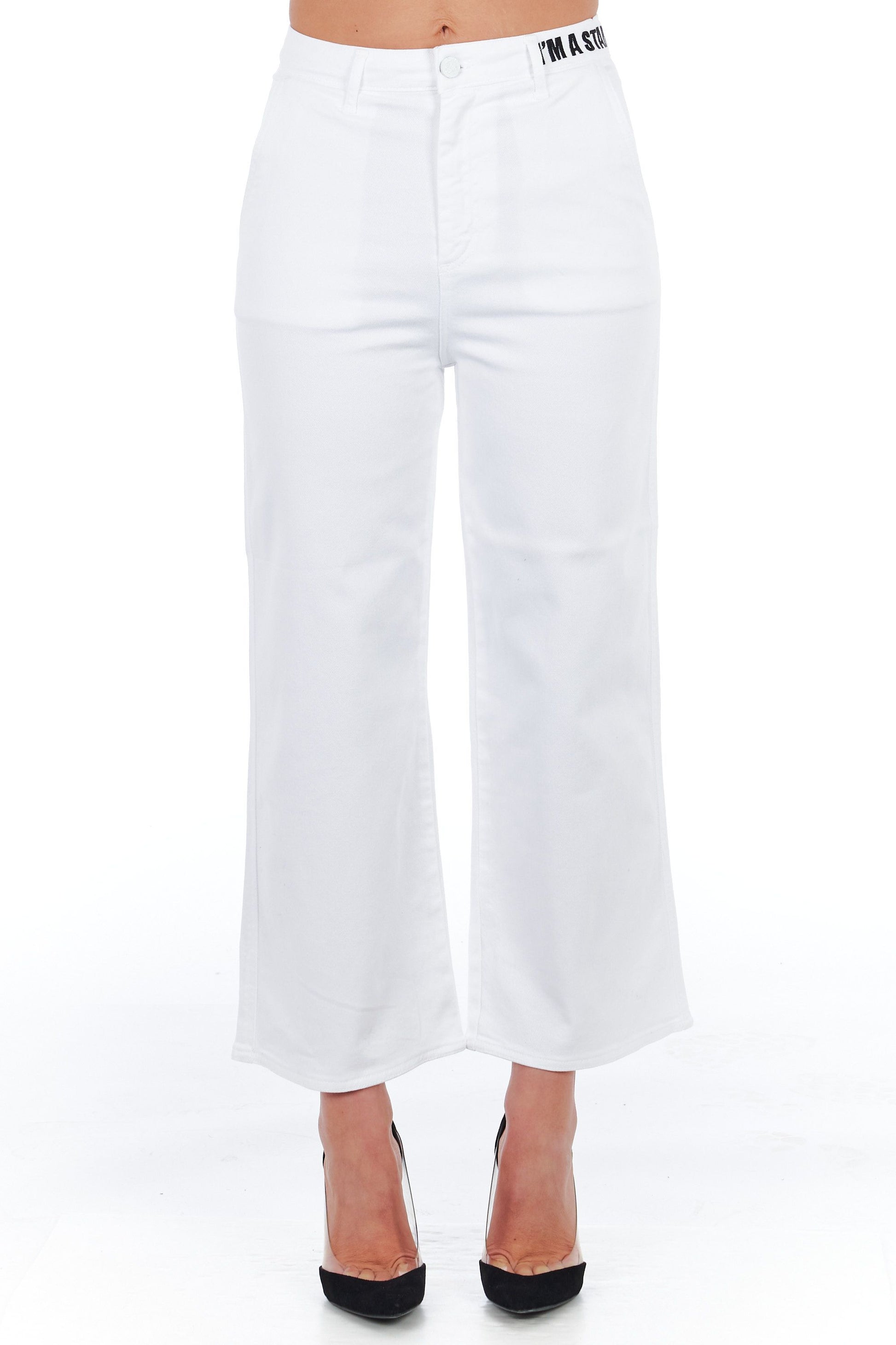 Frankie Morello Pantaloni Bianco