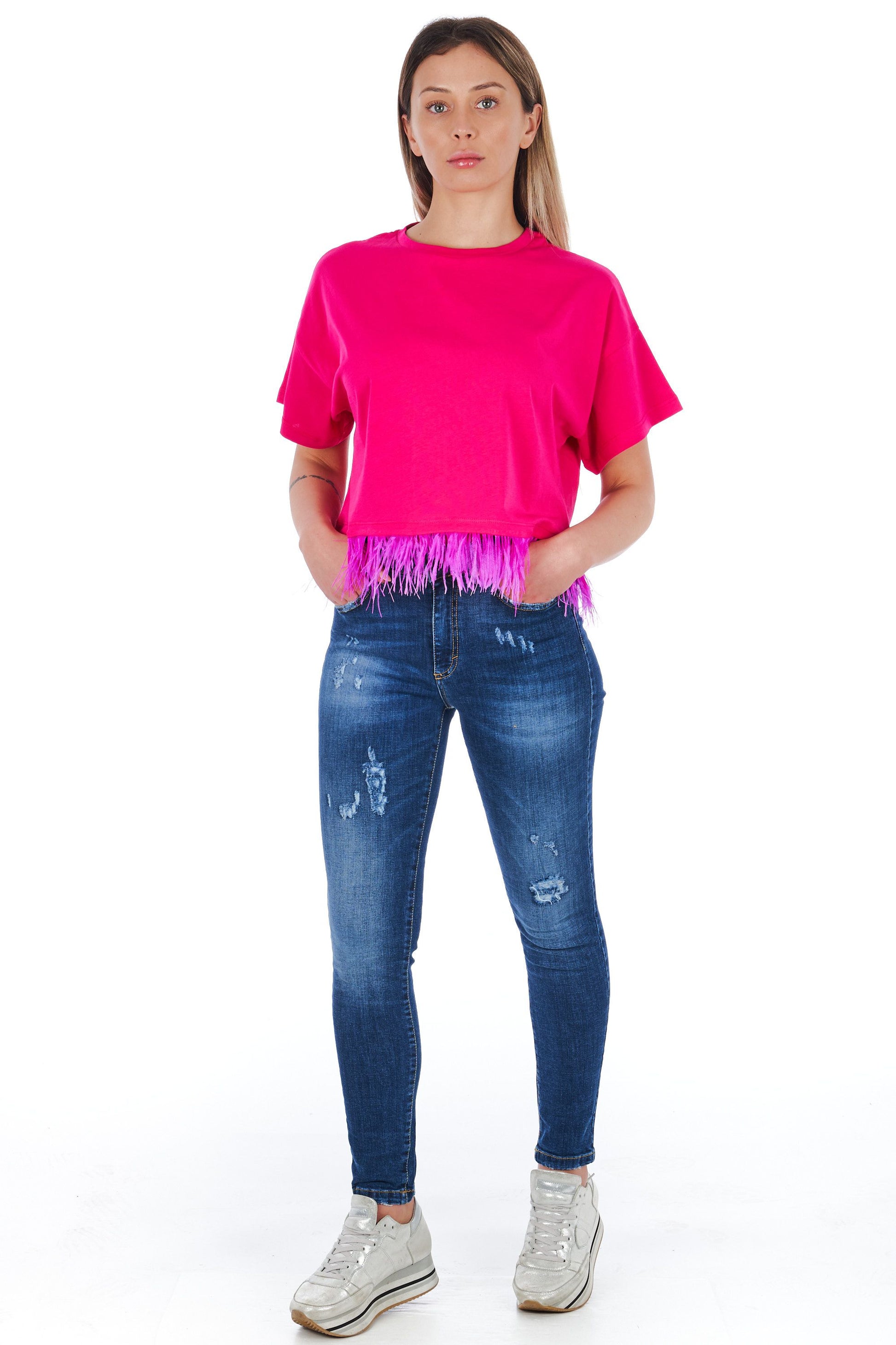 Frankie Morello Jeans Blu